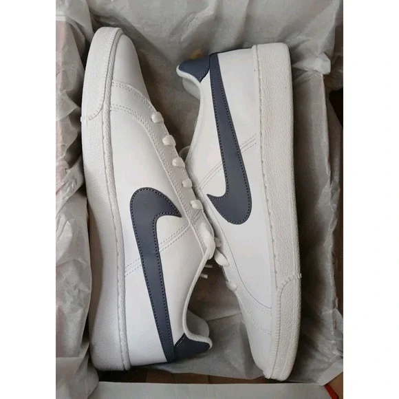 Nike Court Royale White Light Carbon Men's Sz 9.5 M Low Top Sneakers Shoes #1296